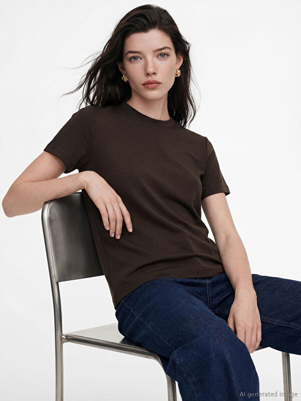 LCW Comfort Soft Touch Kadın Tişört