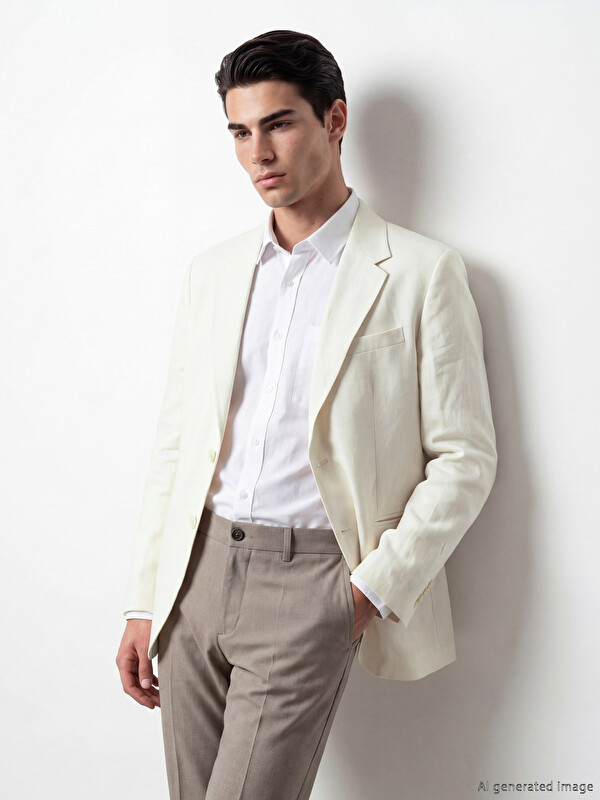 LCW BUSINESS Regular Fit Erkek Blazer Ceket