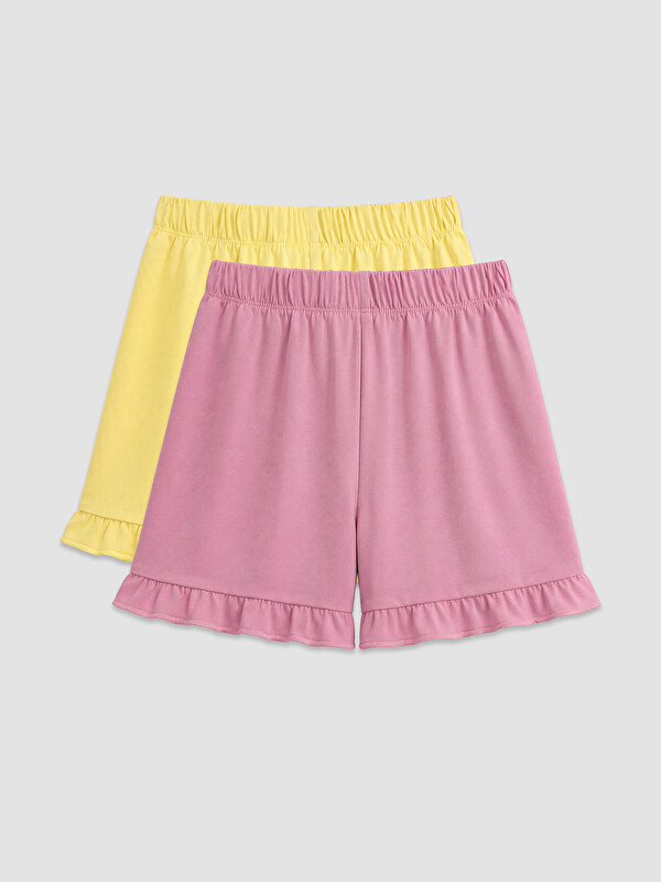 LCW Kids Girl Lilac Shorts