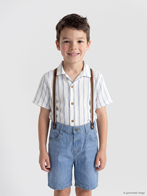 LCW Kids Boys' Short Sleeve Shirt