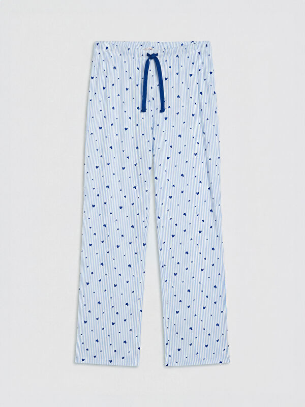 LCW DREAM Kalp Baskılı Kadın Pijama Altı