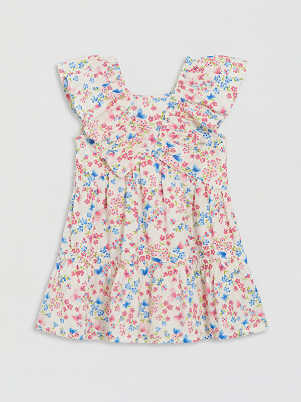 LCW Kids Frilled Floral Girls' Dress