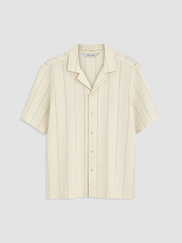 LCW Vision Man Ecru Shirt