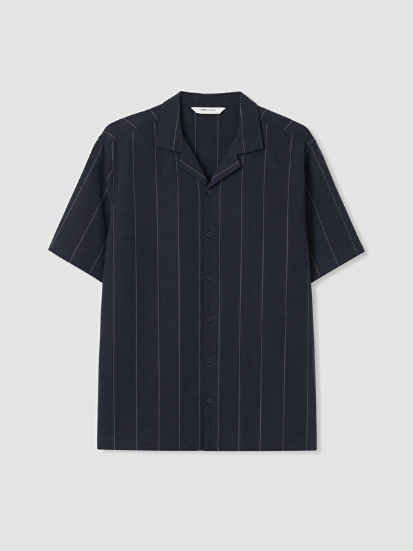 LCW Vision Regular Fit Çizgili Erkek Gömlek