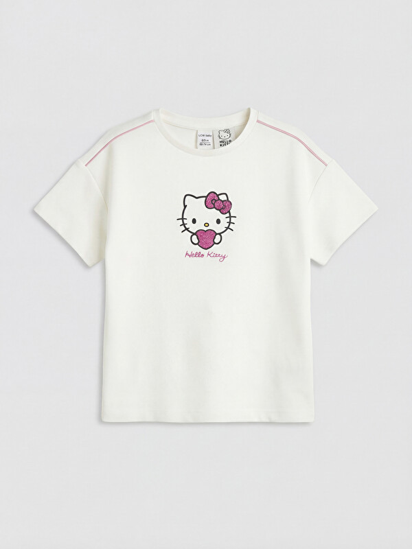 LCW Kids Hello Kitty Kız Çocuk Tişört