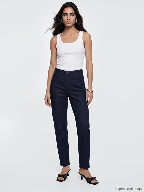 LCW Grace Straight Fit Kadın Jean Pantolon