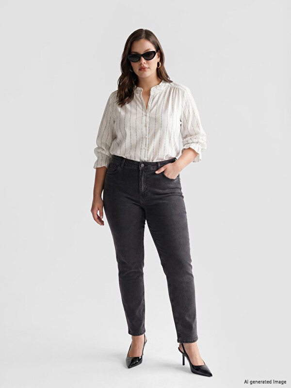 LCW Grace Straight Fit Kadın Jean Pantolon