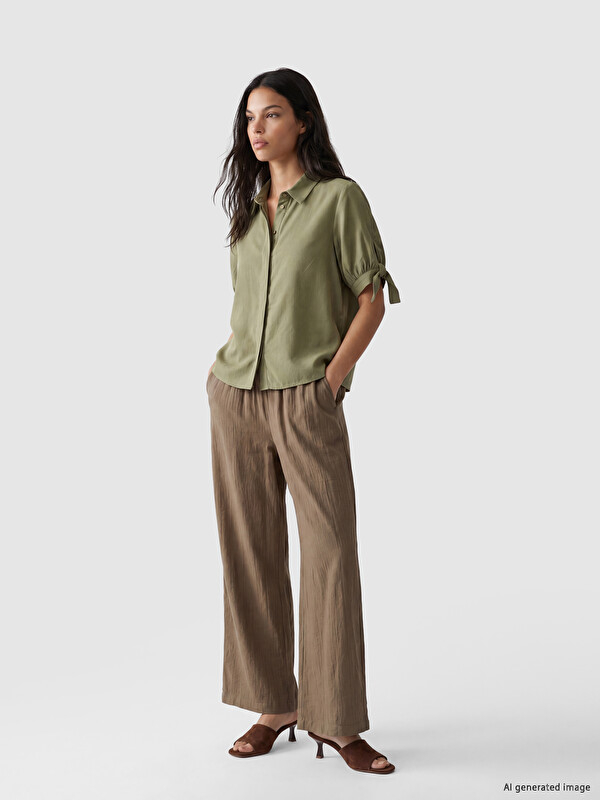 LCW Vision Woman Beige Trousers