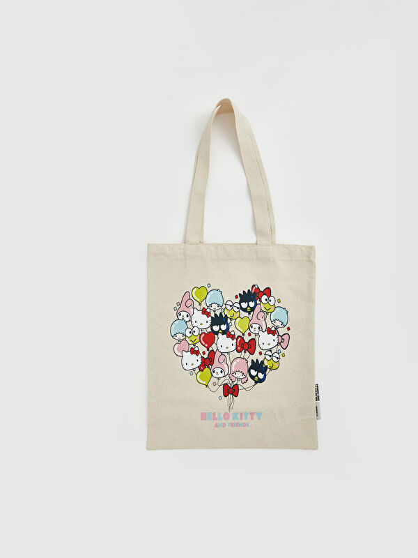 LCW JOY Hello Kitty Baskılı Bez Çanta