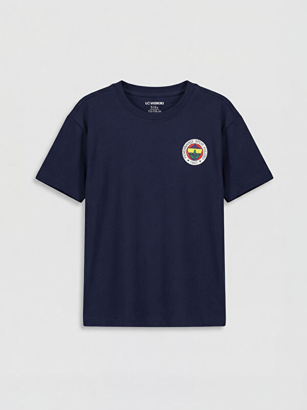 LCW Kids Fenerbahçe Baskılı Erkek Çocuk Tişört