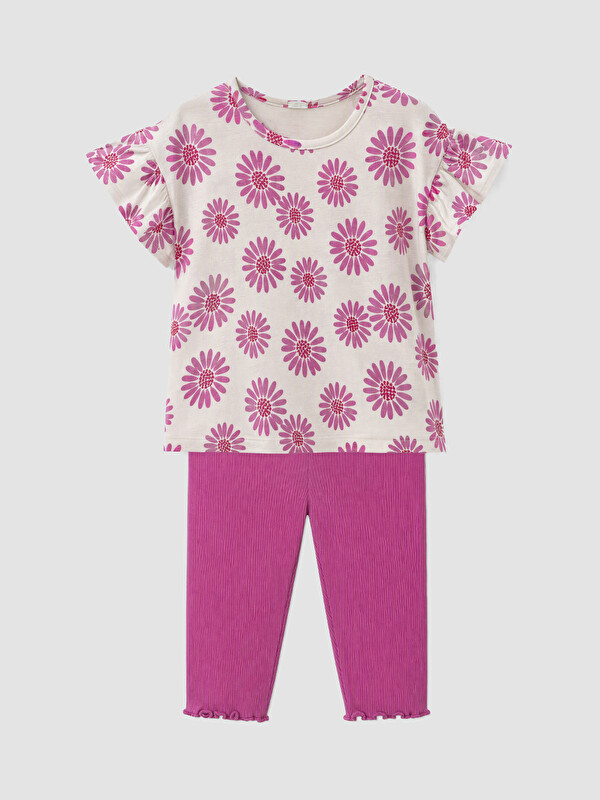LCW Kids Girl Ecru Set
