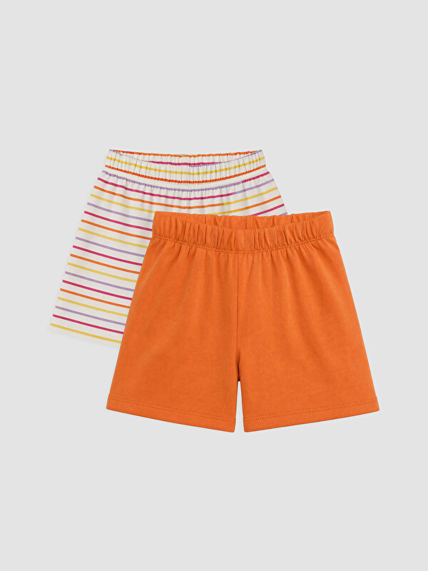 LCW Kids Girl Orange Shorts