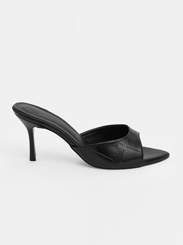 Lcw Steps Kahverengi Lcw Steps Sivri Burun Kadın Topuklu Ayakkabı