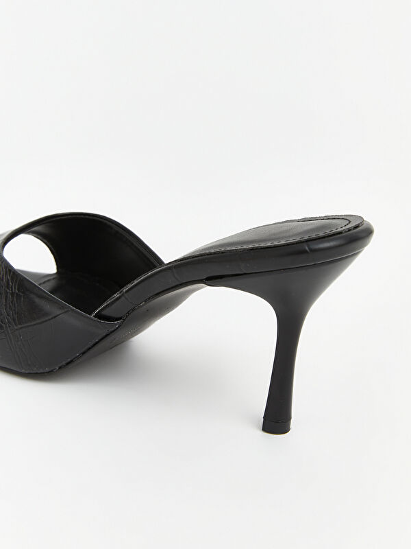 Lcw Steps Kahverengi Lcw Steps Sivri Burun Kadın Topuklu Ayakkabı