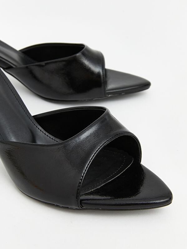 Lcw Steps Siyah Lcw Steps Sivri Burun Kadın Topuklu Ayakkabı