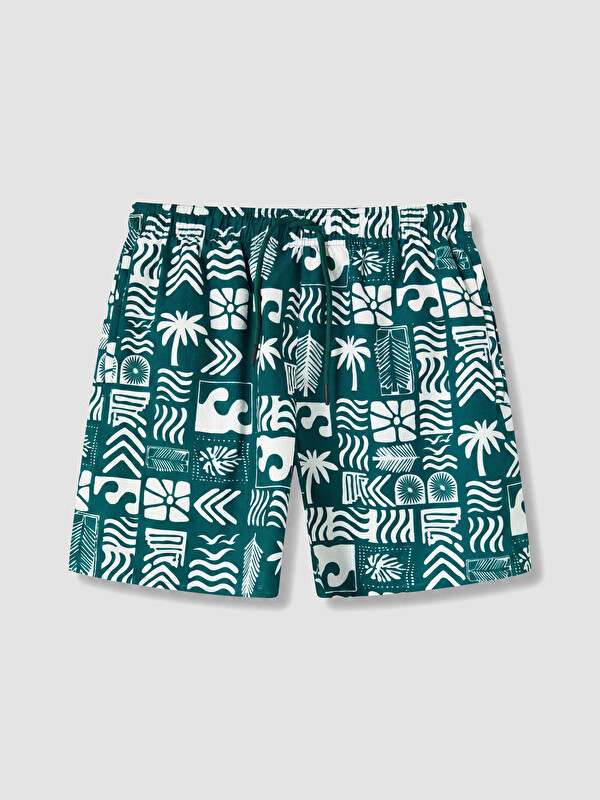 LCW SWIMWEAR Short Patterned Men's Swimming Shorts