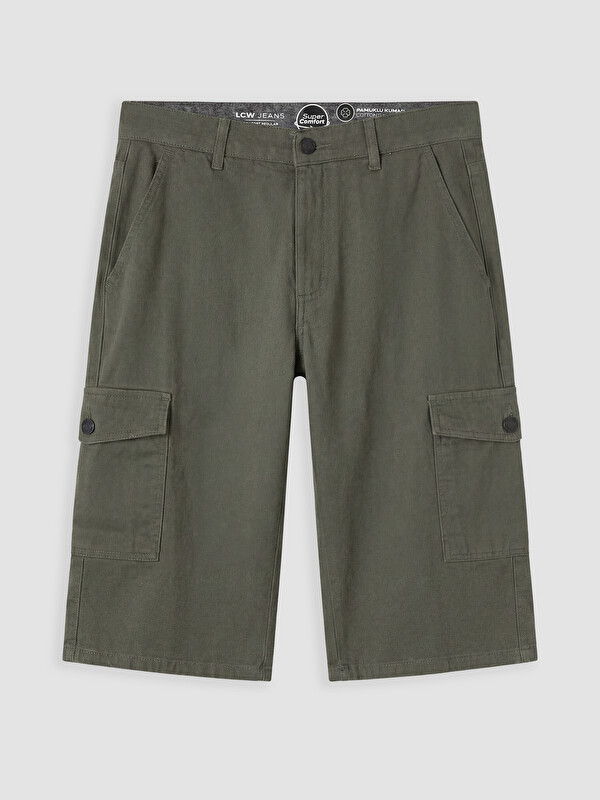 LCW Jeans Regular Fit Men's Cargo Jean Shorts