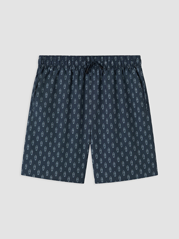 LCW SWIMWEAR Kısa Boy Desenli Erkek Deniz Şortu