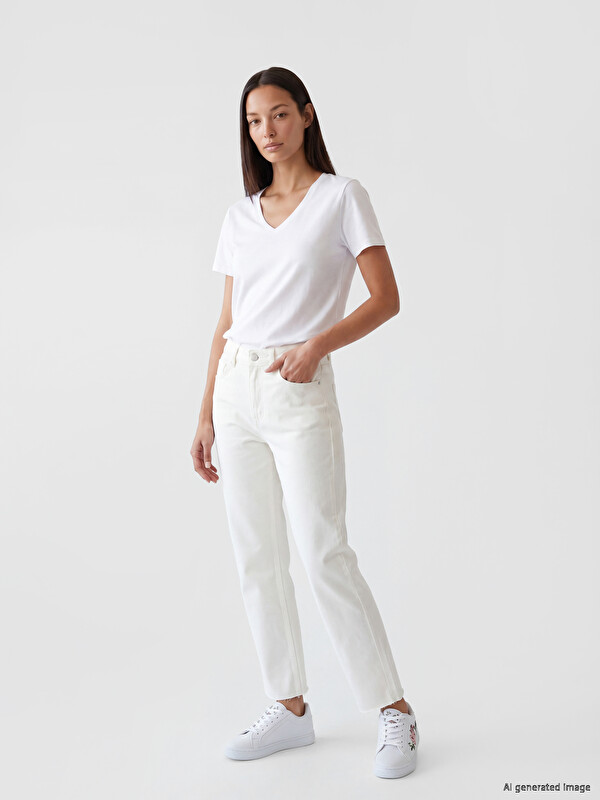 LCW Modest Regular Fit Kadın Jean Pantolon