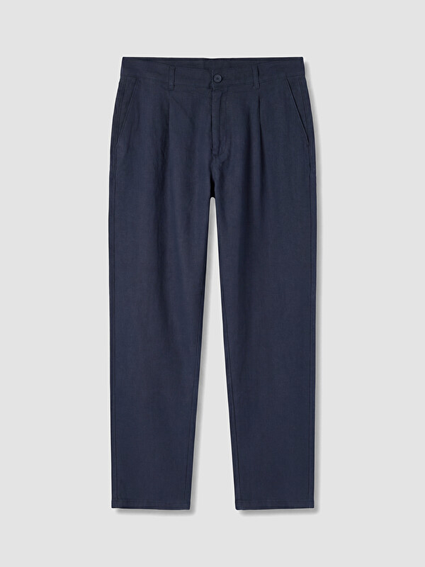 LCW Vision Regular Fit Keten Karışımlı Erkek Pantolon