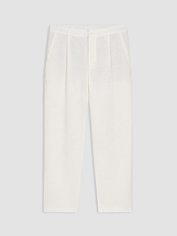 LCW Vision Regular Fit Erkek Pileli Pantolon