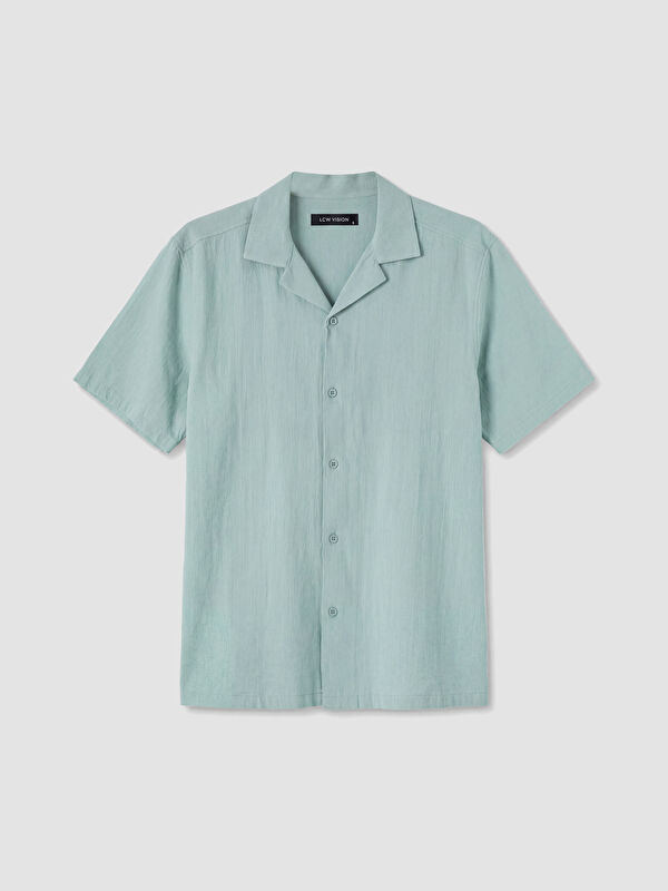 LCW Vision Regular Fit Erkek Dokulu Gömlek