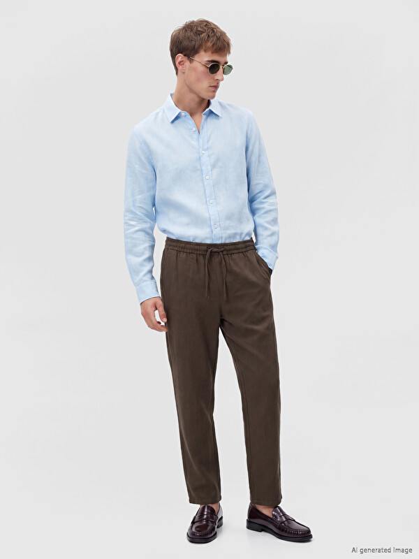 LCW Vision Regular Fit Armürlü Erkek Pantolon