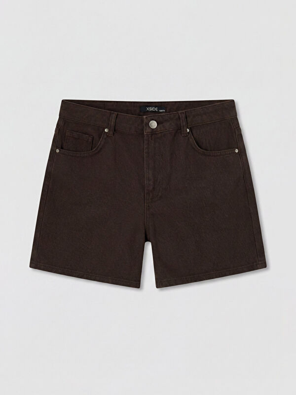 XSIDE Mom Fit Kadın Jean Şort