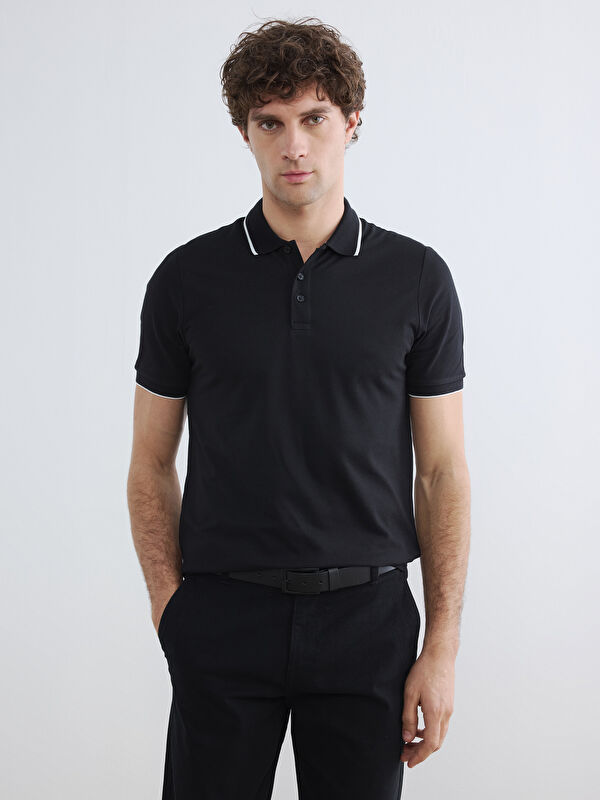 LCWAIKIKI Classic Polo Yaka Pike Erkek Tişört