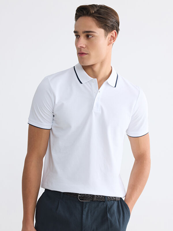 LCWAIKIKI Classic Polo Yaka Pike Erkek Tişört