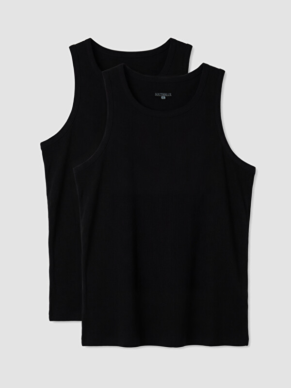 LC WAIKIKI U Neck Men's Vest 2 Pack