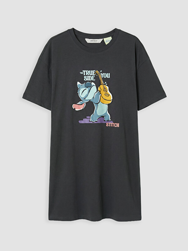 LCW Young Stitch Baskılı Kadın Gecelik