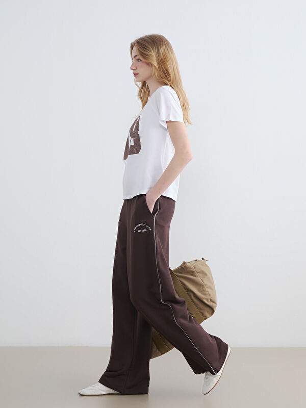 XSIDE Elastic Waist Printed Women's Sweatpants
