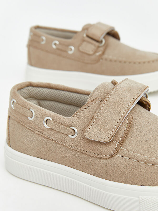 Lcw Steps Kahverengi Lcw Steps Süet Görünümlü Erkek Bebek Klasik Ayakkabı