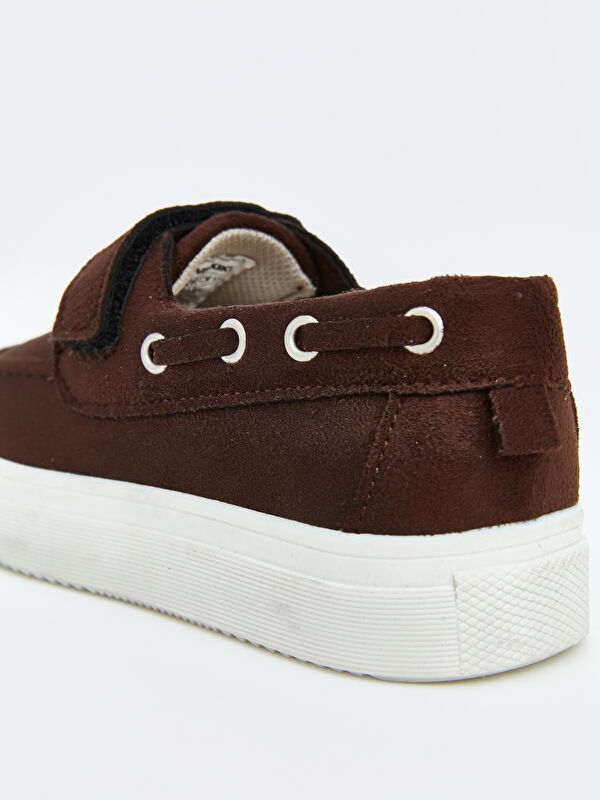 Lcw Steps Kahverengi Lcw Steps Süet Görünümlü Erkek Bebek Klasik Ayakkabı
