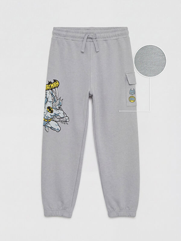 LCW Kids Batman Printed Boys' Cargo Sweatpants