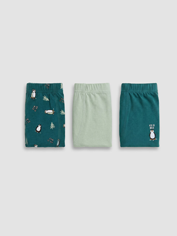 LCW Kids Erkek Çocuk Boxer 3'lü