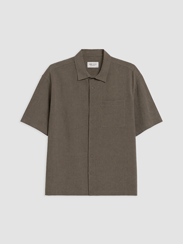 LCW Vision Man Brown Shirt