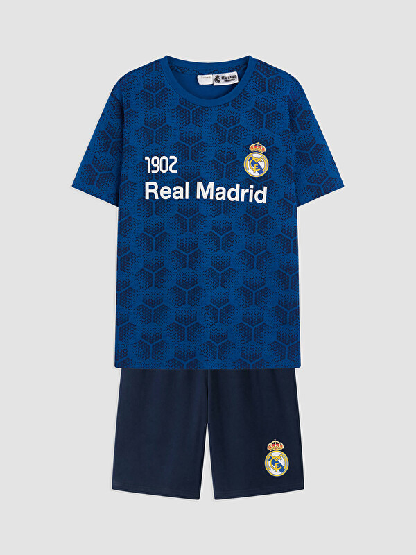 LCW Kids Real Madrid Štampani Dečiji Kratki Pidžama Komplet