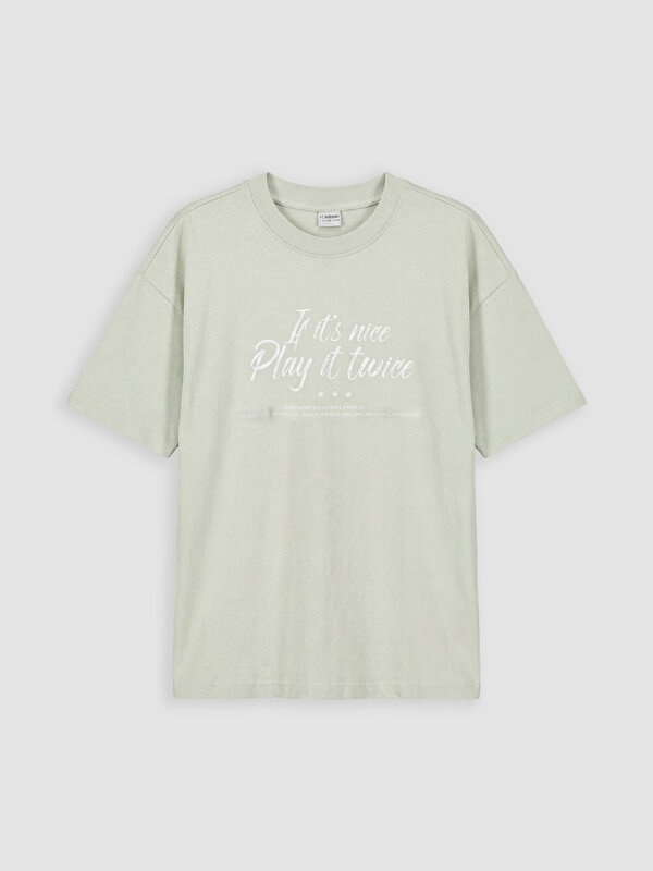 LCW Kids Girl Grey T-Shirt