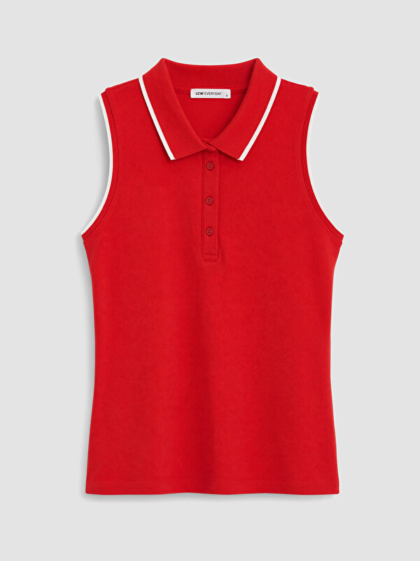 LCW EVERYDAY Polo Yaka Pile Kadın Atlet