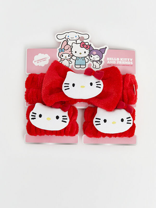 LCW JOY Hello Kitty Baskılı Kız Çocuk Saç Bandı Seti