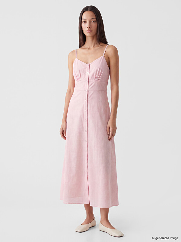 LCWAIKIKI Classic Woman Pink Dress