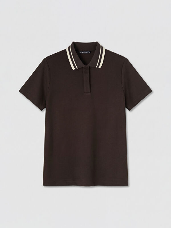 LCW Modest Polo Yaka Kadın Tişört