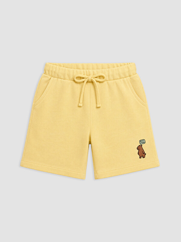 LCW Kids Baskılı Erkek Çocuk Şort