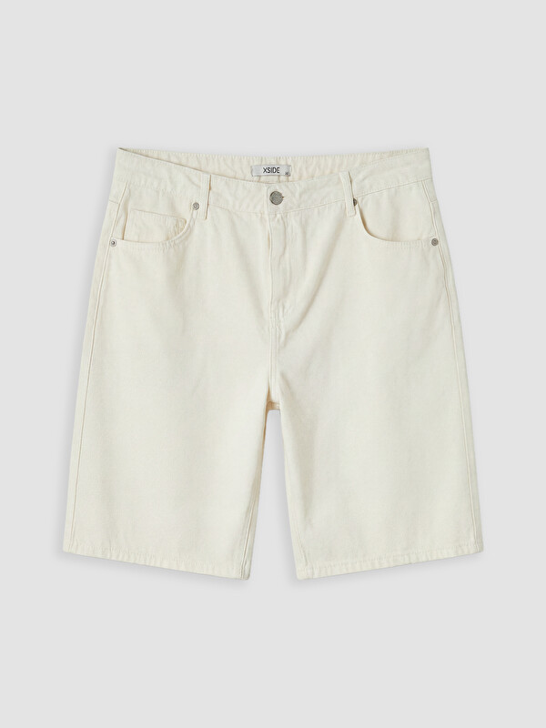 XSIDE Regular Fit Gabardin Erkek Şort
