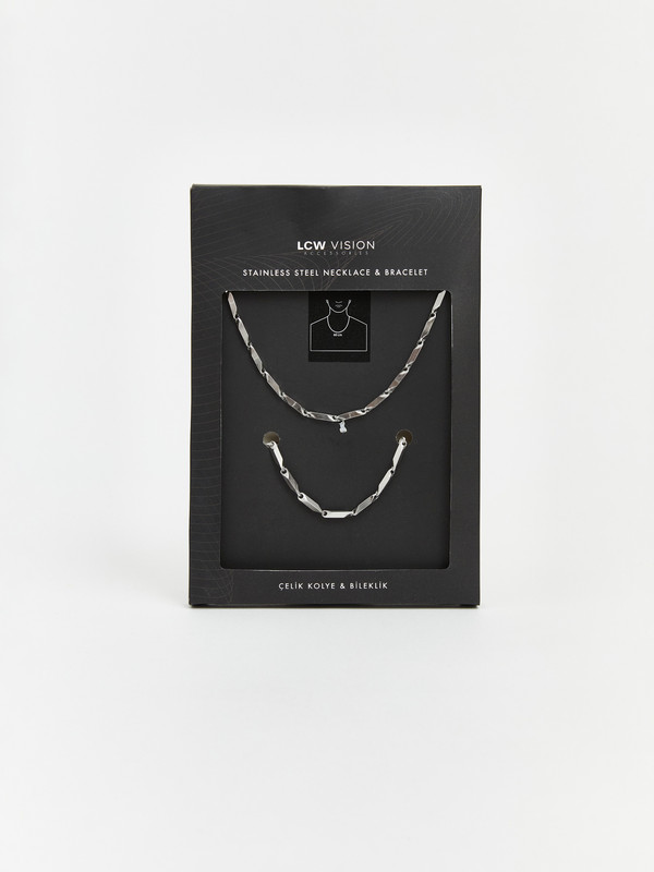 LCW ACCESSORIES کۆمەڵە زێڕەنگەری فولادی پیاوان