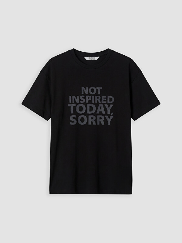 LCW Kids Girl Black T-Shirt