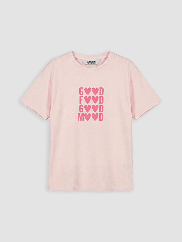 LCW Kids Girl Pink T-Shirt