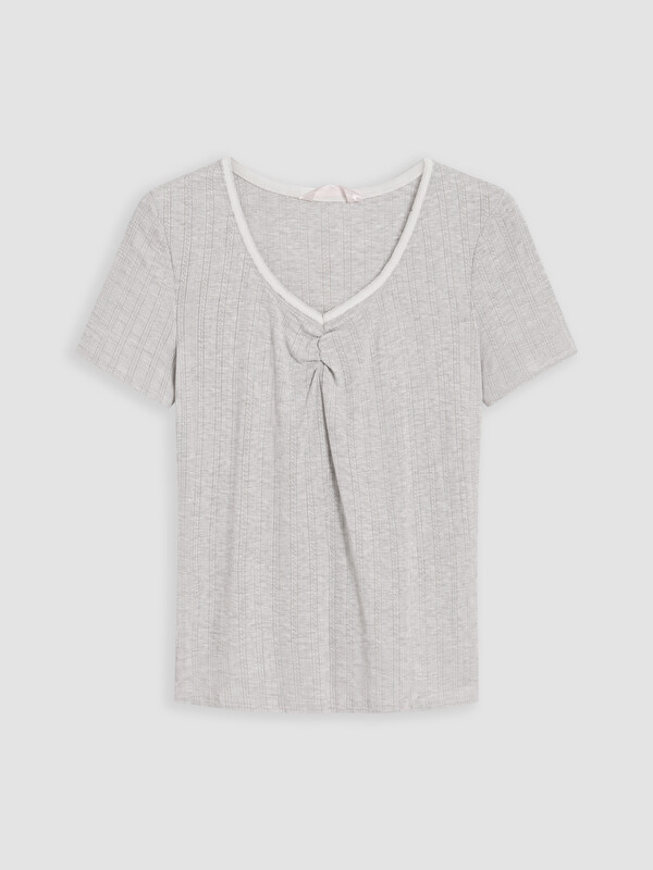 LCW DREAM V-Ausschnitt Damen Pyjama-Oberteil